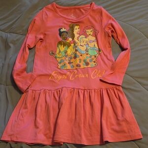 Disney Princess Dress - Toddler 5T & Black & White Stripped Dress 4/5